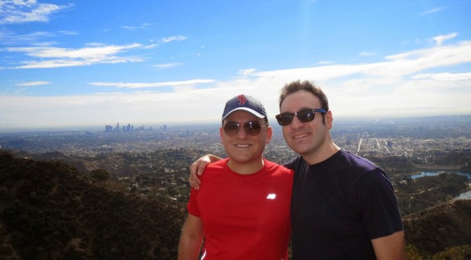 Hiking to get the Best View of Los Angeles