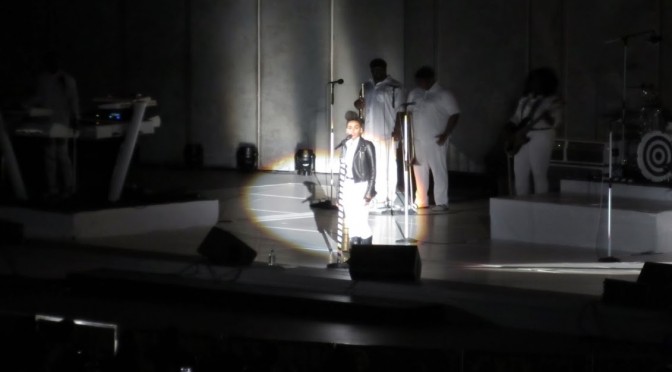 Janelle Monáe at the Hollywood Bowl