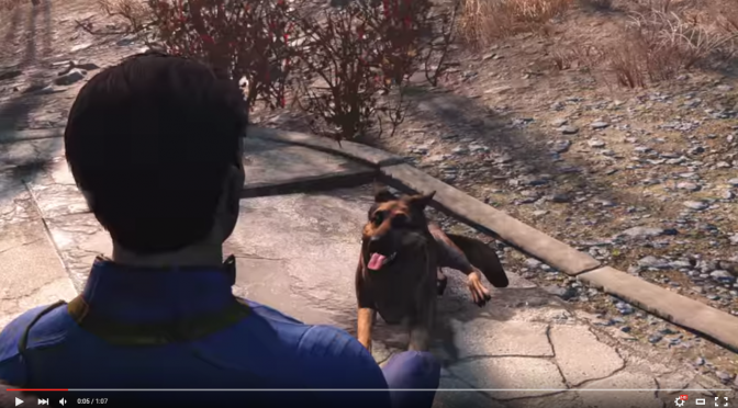 Aw man, Adorable Dog?  Give Me Fallout 4 NOW