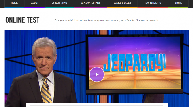 Jeopardy Online Test, again